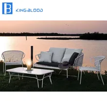 Простые садовые стулья уличная мебель патио веревка диван