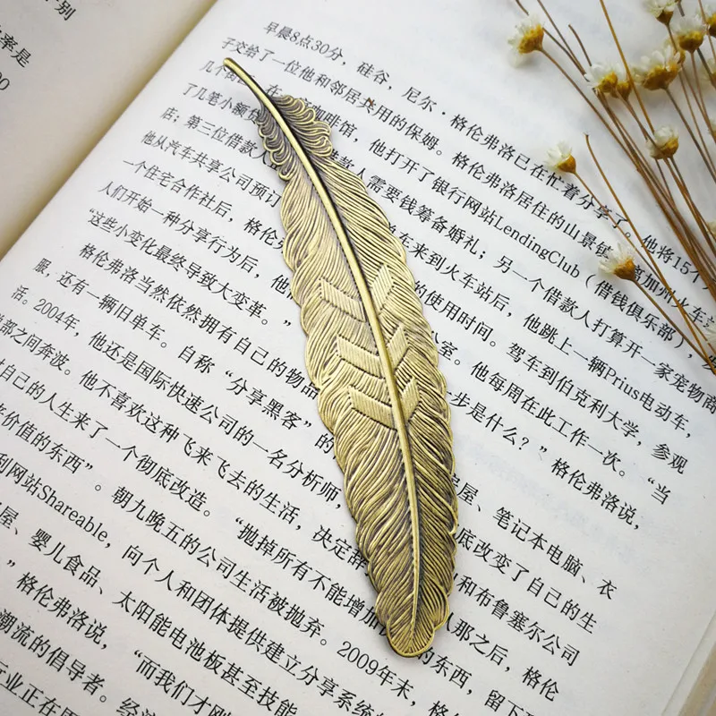 7 шт. металлическая Закладка-перо в китайском стиле винтажные маркеры для книг свадебные подарки для гостей подарок для невесты Вечерние сувениры