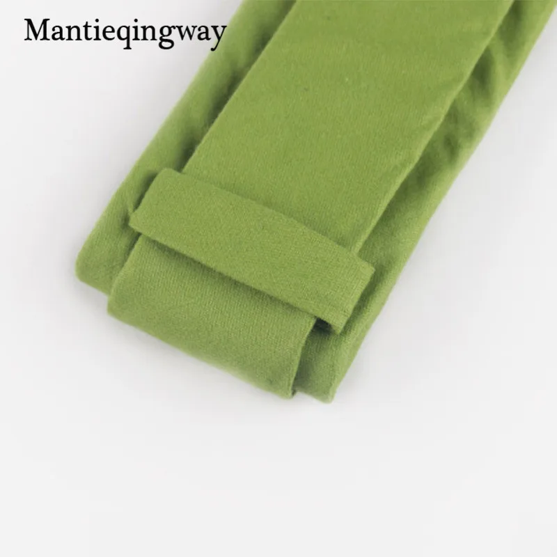 Mantieqingway 6,5 см Дизайн брендовые галстуки для мужчин Свадебный галстук мужской модный деловой костюм сплошной цвет черный галстук-платок