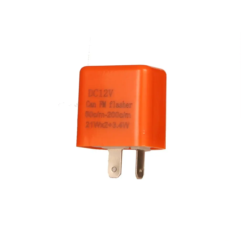 

Motorcycle Motorbike 2 Pin Adjustable LED Indicator Flasher Relay