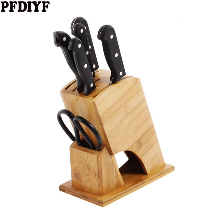 Buy Kitchen Multifunction Wooden Knife Holder Dividing