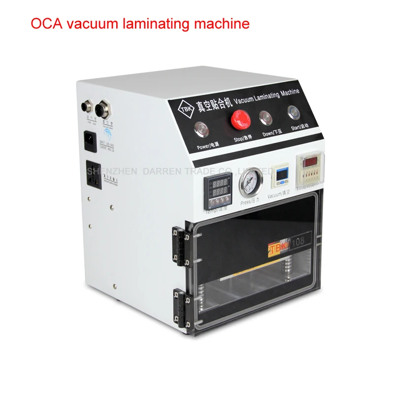 2015 New Vacuum Laminating Machine OCA LCD Flat plate type Laminator Machine Vacuum Remove Bubble