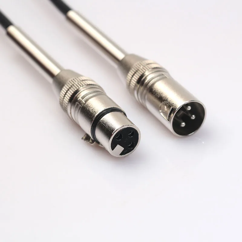 DOITOP 3 Pin jack Audio XLR Microphone 1.8m 5m 10m Extension Cord Cable Male to Female for Mixer Amplifiers |