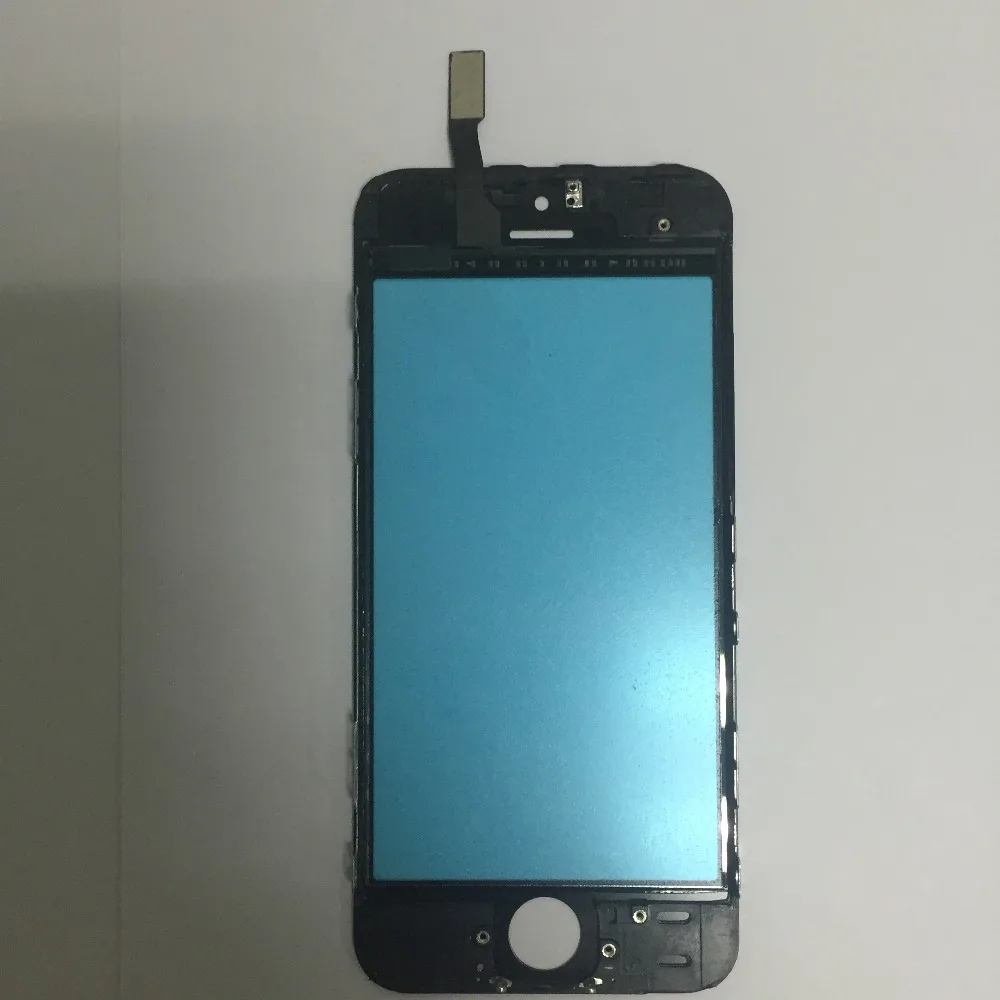 Дигитайзер с сенсорным экраном+ Рамка для iPhone 6, 6 S, 6 P, 5S, 5C, 5G, 7G, 7P Plus, сенсорный экран, передняя сенсорная панель, стеклянная линза, аксессуары для телефонов