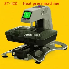 1pc 110/220V new multifunction 3d sublimation heat press machine ST-420 for phone case mugsT-shirt etc