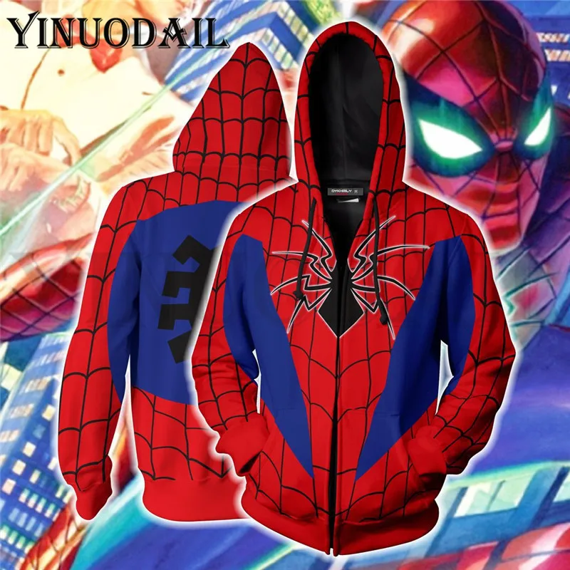 

2019 MARVEL Superhero Printing Mens Hoodies Sweatshirt 3d Hoodies Harajuku Mens Hoodies