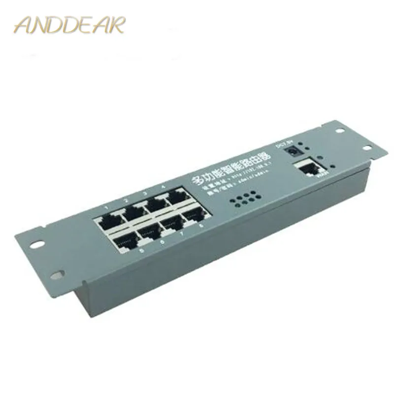 Mini router module Smart metal case with cable distribution box 8 ports OEM modules Module motherboard | Компьютеры и офис