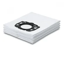 4 шт./лот, мешки для пылесосов, микрофлисовый фильтр для Karcher W 5 P Premium MV4 MV5 MV6 WD 4 WD 5 WD 6, вакуумные пакеты