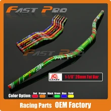 Мотоциклистов, Алюминий 1 1/" 28 мм, руль, ручной стержень, для тюбик баночка для KX65 KX85 KX125 KX250 KXF250 KXF450 KLX200 KLX250 KLX450