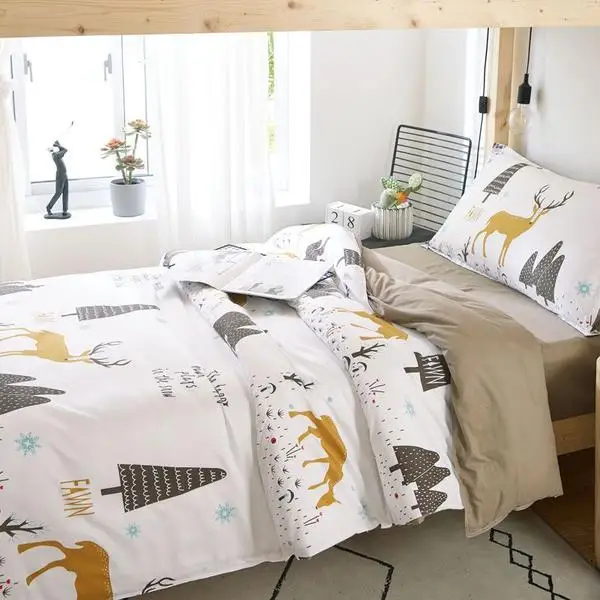 

Cotton/polyester 1 Pcs Duvet Cover/ Quilt Cover/comforter Cover +2 Pcs Pillowcase Duvet Set Queen King Full Twin Blanket Cover