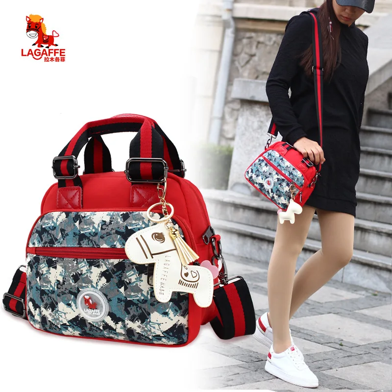LAGAFFE 2018 New Brand Teenager Casual Solid Fashion Women Shoulder Bag