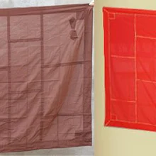 Буддийский монашеский халат раскаяющаяся одежда буддистская Униформа шаолин дзен медитация Кунг фу костюм QIYI