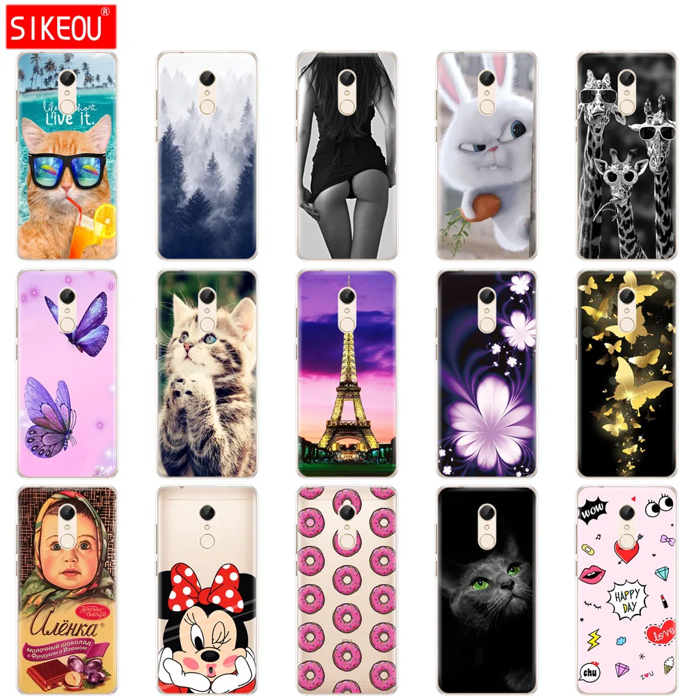Silicone case For Coque Xiaomi Redmi 5 plus Case Back Cover For Xiaomi Redmi 5 Case For Xiaomi Redmi 5 plus Phone Cases