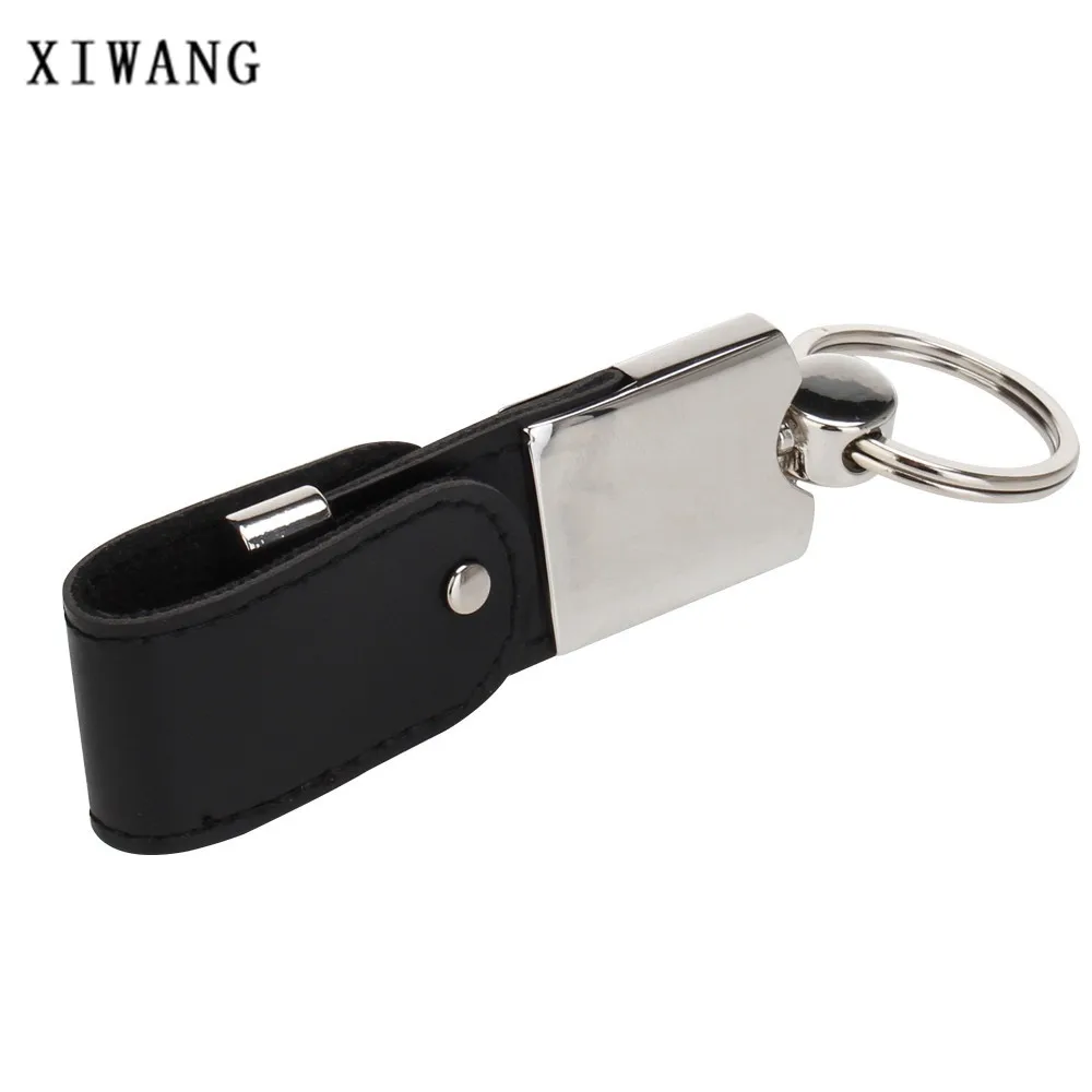

full capacity USB flash memory leather usb 2.0 4GB 8GB pendrive 16GB 32GB 64GB key holder Pendrive 128gb usb stick free shipping