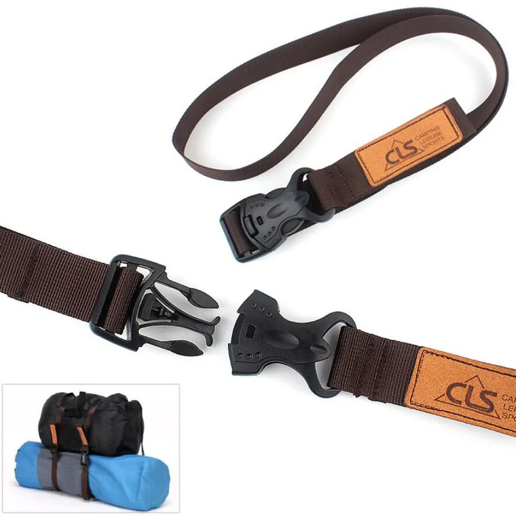 Tie Down Belt Buckles Side Release Adjustable Webbing Luggage Bag Strap Clip Outdoor Sports Small Tools