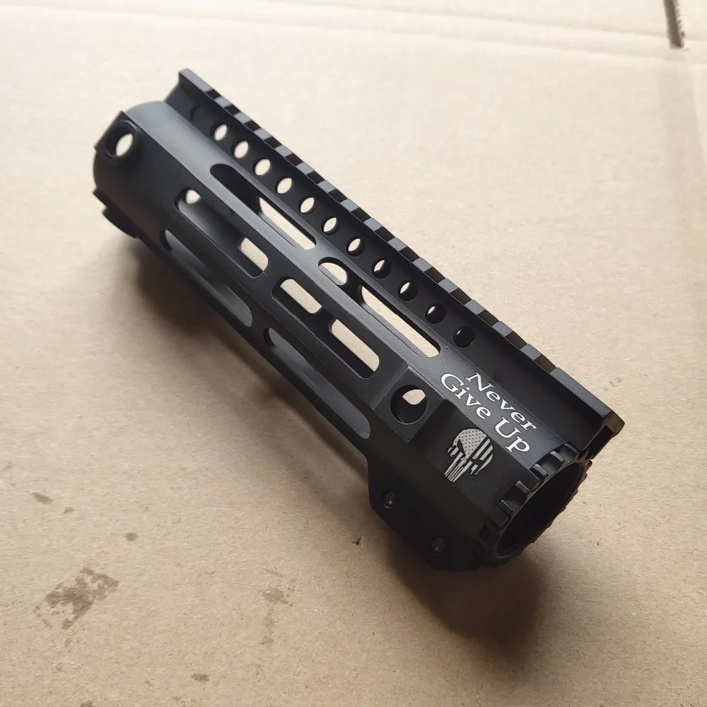 Каратель AR15 защита для рук M4 MLOK handguard 7, 10, 12, 15 дюймов Тонкий бесплатный поплавок mlok handguard Пикатинни