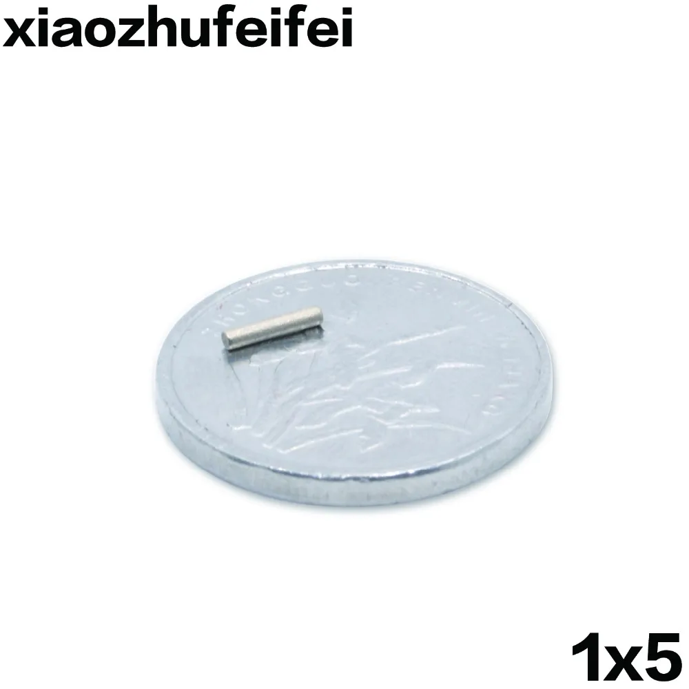 Неодимовый Постоянный мощный магнит 1000 шт. 1 мм x 5 1x5 мм|powerful magnet|magnet powermagnet magnet |