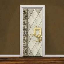 3D креативные рельефные мягкие Настенные обои с корнем дерева для гостиной, спальни, двери, самоклеющиеся виниловые водонепроницаемые наклейки на дверь Fresco