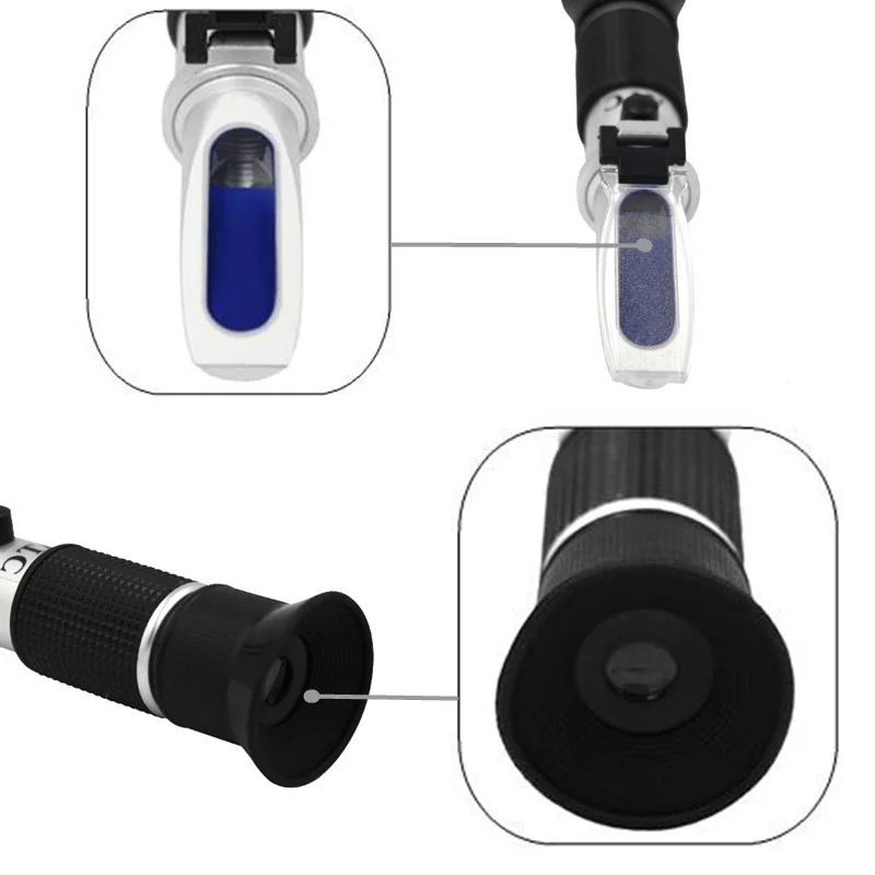 Рефрактометр пивной сусток вино БРИКС рефрактометр ATC SG 1,000-1,130 и Brix 0-32% тестер инструменты с розничной коробкой скидка 30