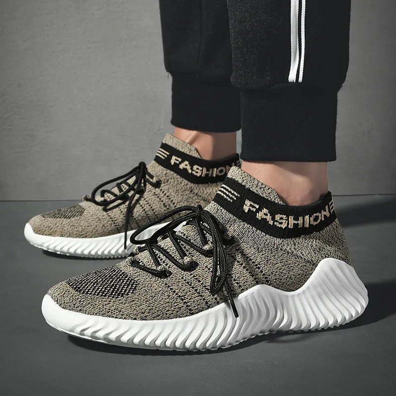 

2019 spring New Sneakers man Light Running Shoes man for adults Trainers Lace-up Outdoors Athletic Comfortable Sport Shoes