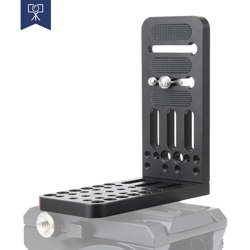 

Jieyang vertical L-shaped quick-loading SLR camera camera tripod Universal quick-loading plate for Sony MC2500 PXW-FS7K