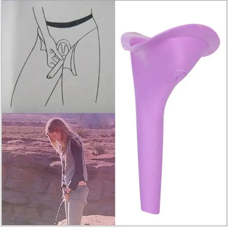 

Multi Tools Design Women Urinal Travel Outdoor Camping Soft Urination Device Stand Up portable Pee Female Urinal Toilet