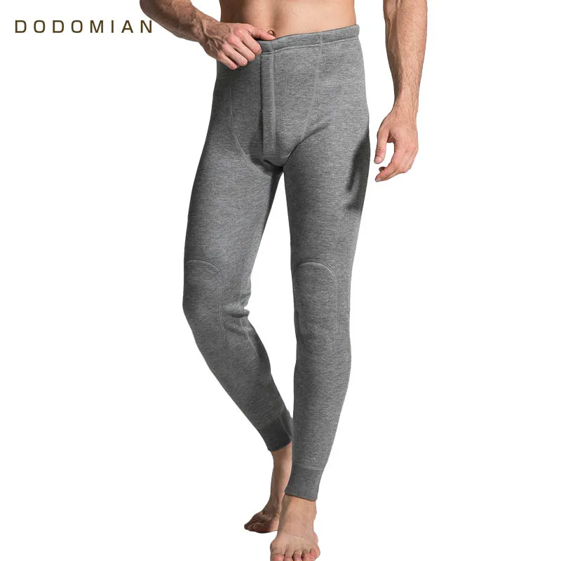 Thermal Underwear Bottoms Cotton Soft Winter Warm Long Johns Termica Homem Pants Line Warm