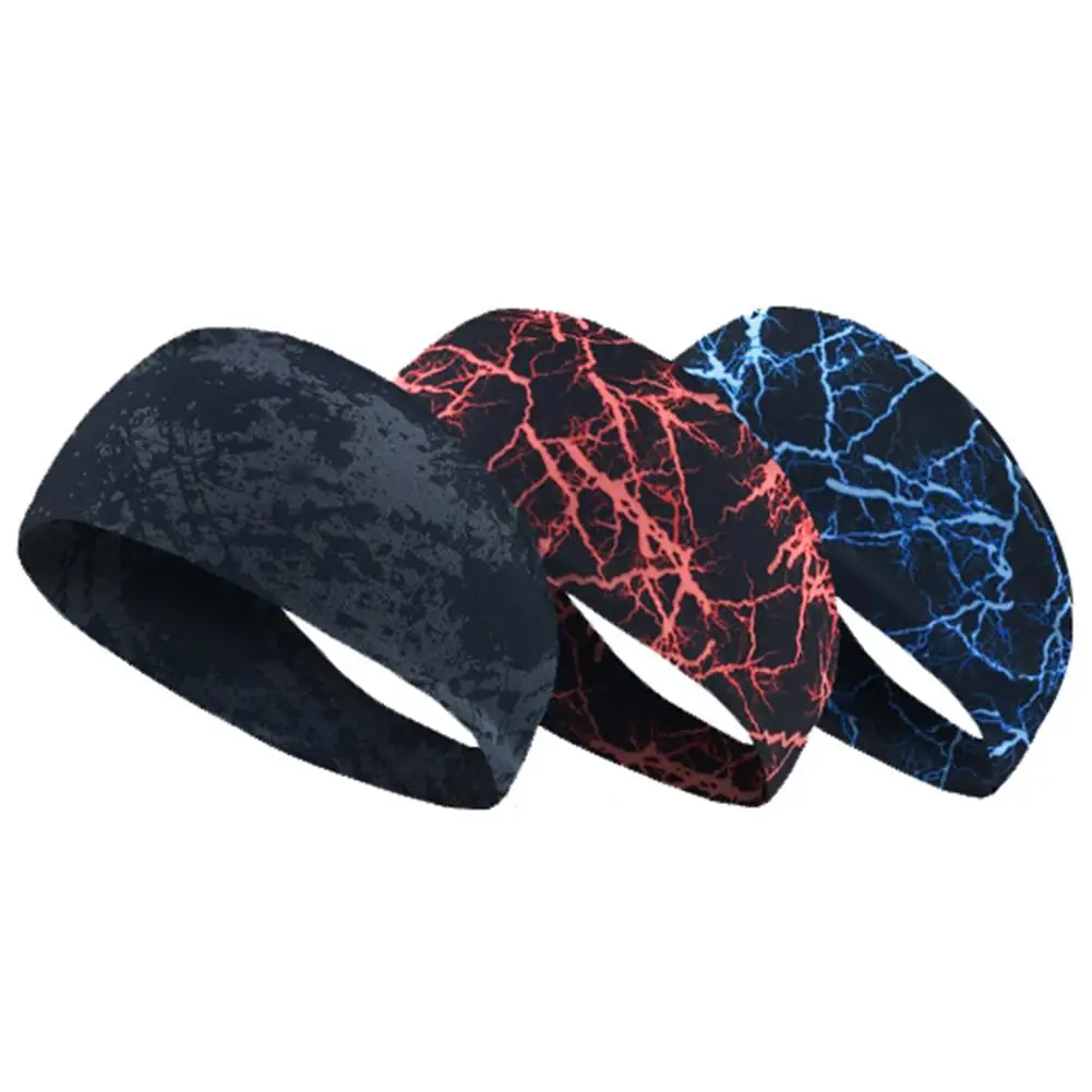 Впитывающая велосипедная спортивная повязка от пота для мужчин и женщин головные повязки для йоги Налобные повязки на голову спортивная безопасность