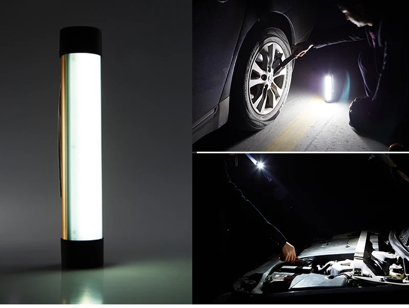 USB Перезаряжаемый аварийный обесцвечиваемый светодиодный светильник, встроенный аккумулятор, 4 режима, 2000LM светильник, наружный портативный светодиодный фонарь для кемпинга