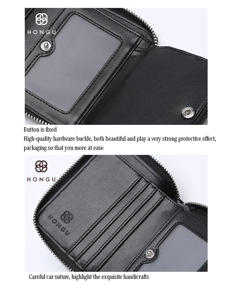 Famous Design Womens Wallets Zipper Clutch Coin Purse Bifold Hasp Short Card Dollar Bag 100% Top Quality Cow Genuine Leather    H10543011-x (8)