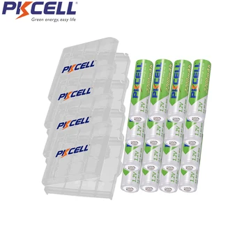 

16Pcs PKCELL AA 2200mAh aa nimh Rechargeable Battery 1.2V NIMH Low Self Discharge Batteries For Camera Toys Packed With 4 Box