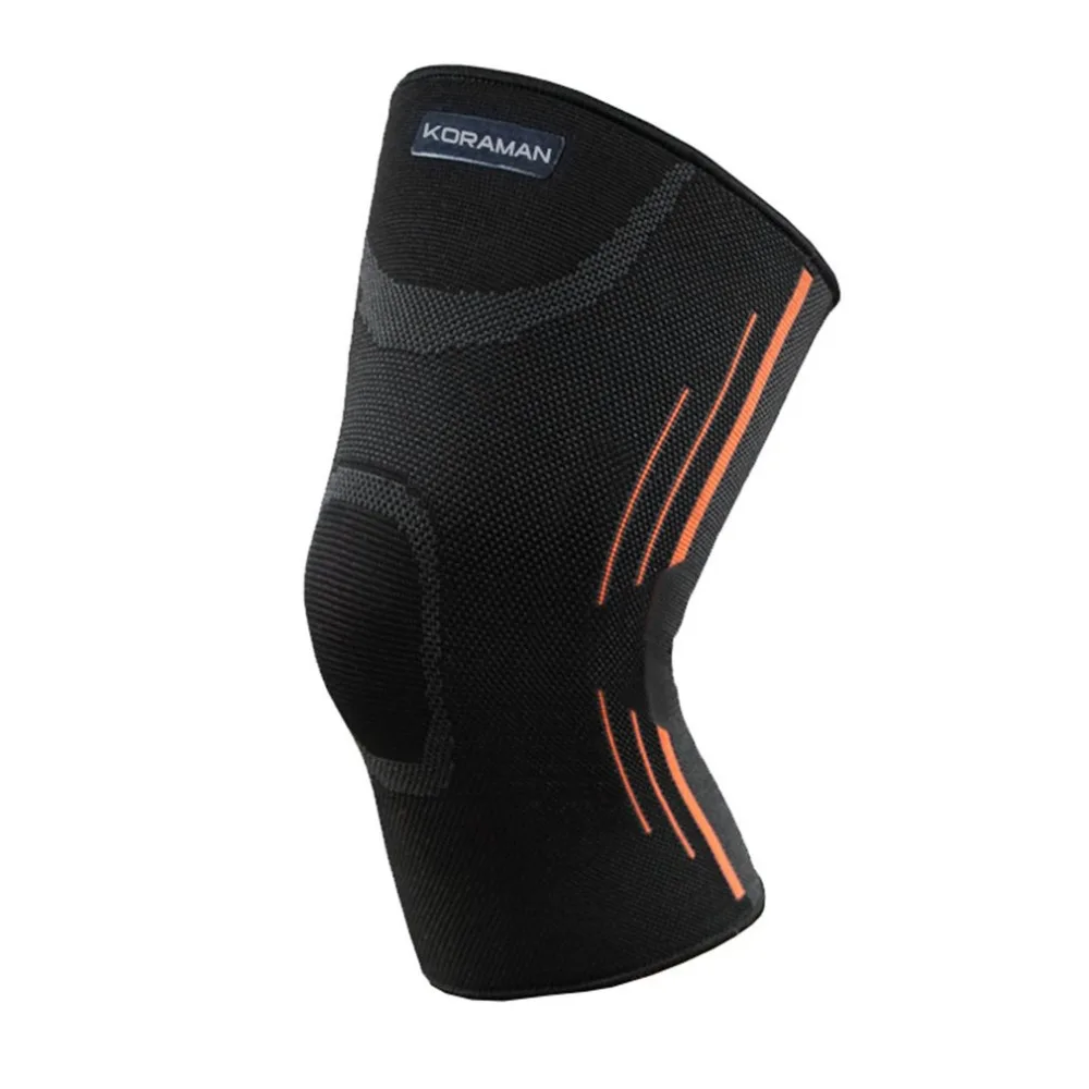 

KORAMAN Breathable Shockproof Running Cycling Knee Support Braces Training Elastic Mountaineering Knee Pad Sleeve Drop Shipping
