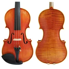 Копия Stradivarius 1716 ручная работа спиртовой лак скрипка FPVN05 Европейский деревянный чехол с пенопластом и бантом