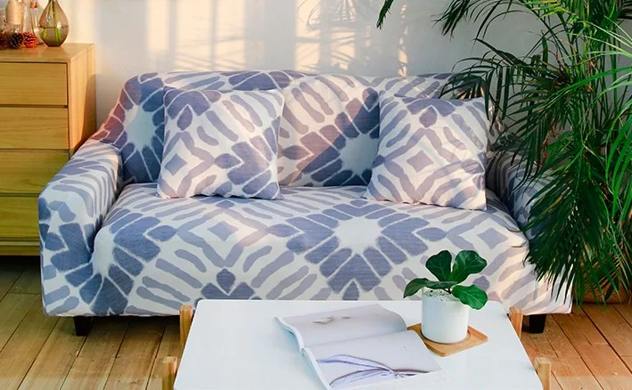 Полиэфирный Эластичный диван-чехол, чехол для дивана, диван, канапе - Цвет: G