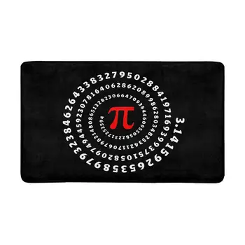 

Funny Pi Spiral Circumference Mathematics Indoor Entrance Doormat Non Slip Door Mat Entrance Rugs Home Decor