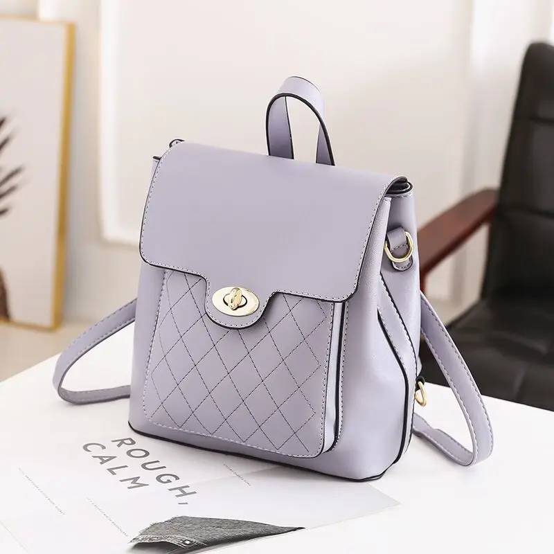 

2019 summer new Korean version of the shoulder bag simple fashion women backpack