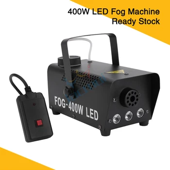 

Ready Stock DJ Lighting Remote Control 400W LED Fog Machine DJ Party Stage Effect Machine