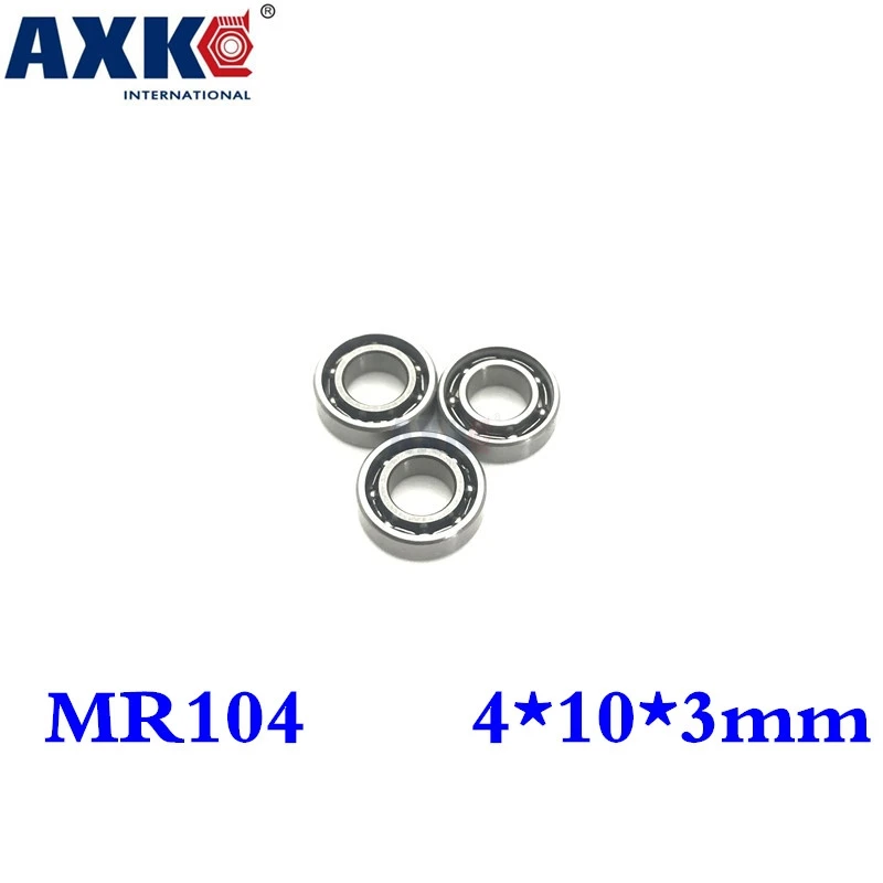 

2023 Rolamentos Axk Mr104 Open Bearings 10 Piece/lot Miniature Bearing Abec-3 L-1040 Bc4-10 4*10*3 Mm For Rc Hobby And Industry
