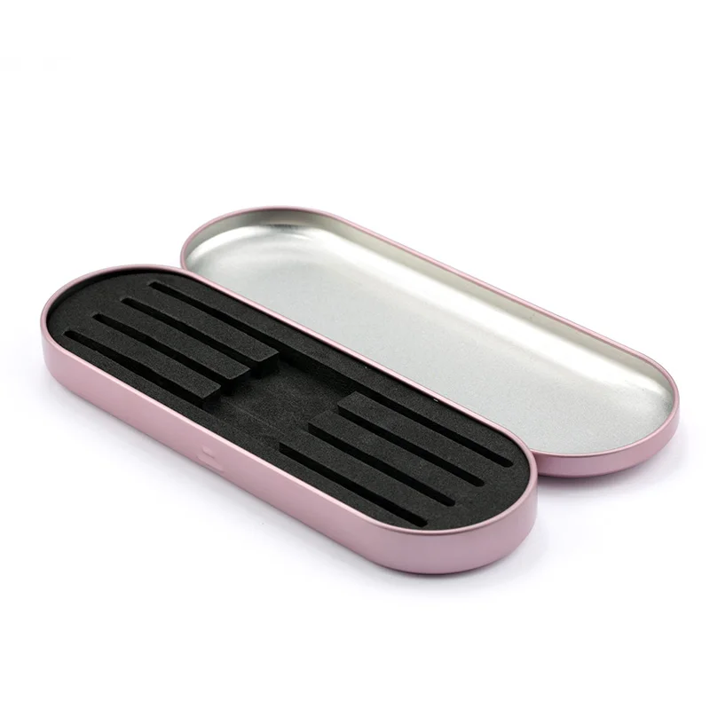 

Stainless Steel Nail Manicure Tools Storage Box Nail Dotting Drawing Pens Buffer Grinding Files Organizer Case Container Box