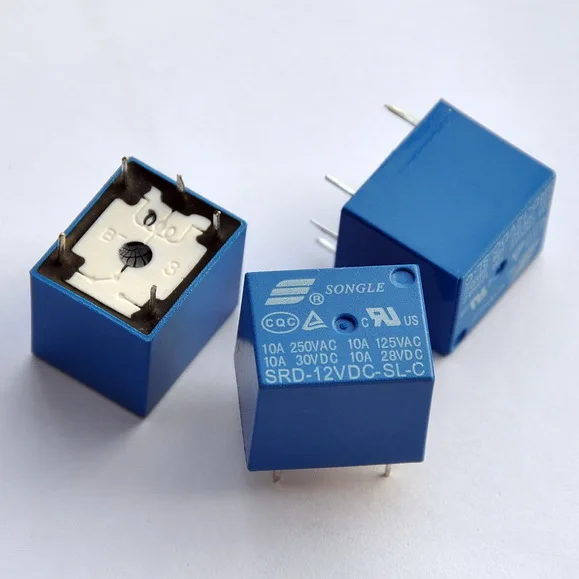 (5 шт./лот) Реле SPDT 12 В 250 переменного тока/30 постоянного тока 10 ампер|relay 12v|relay spdtrelay