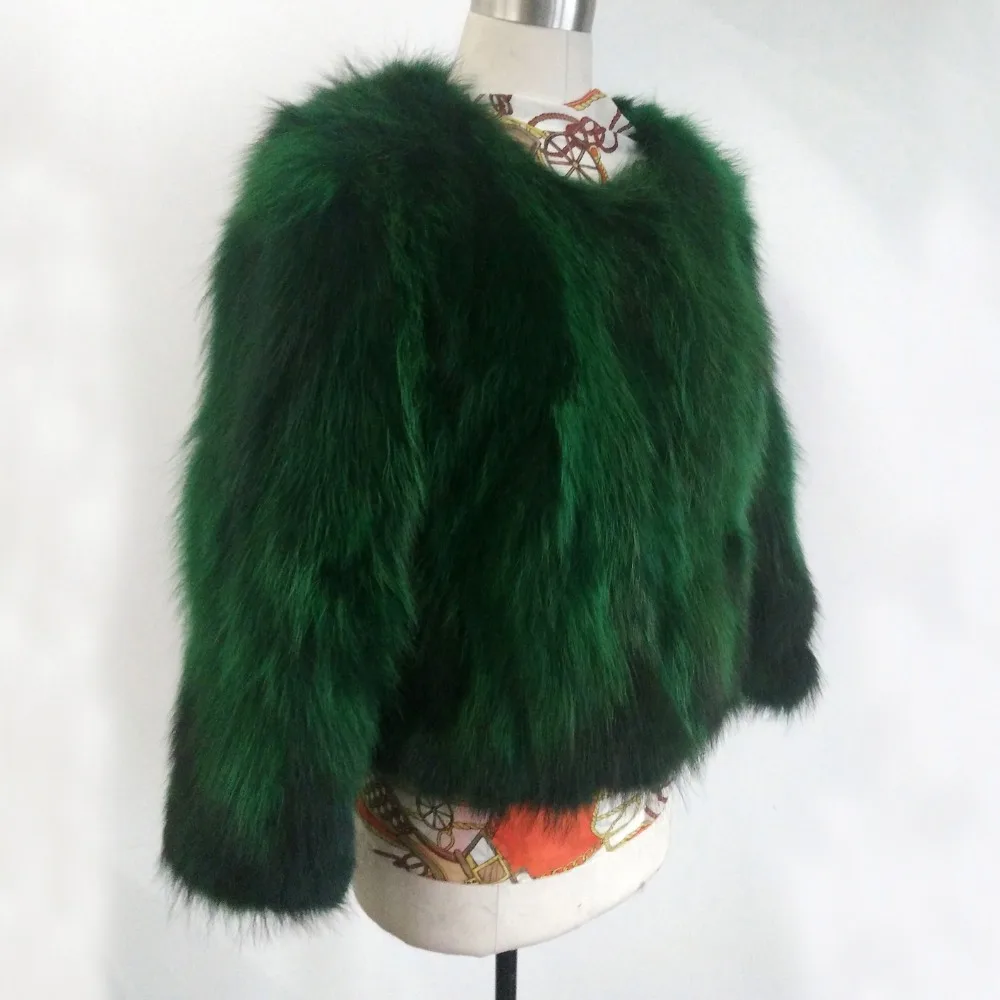 

2019 New Fashion Real Raccoon Fur Jacket Women Natural True Fur Coat Factory Outlet Wholesale Fur Waistcoat TSR18