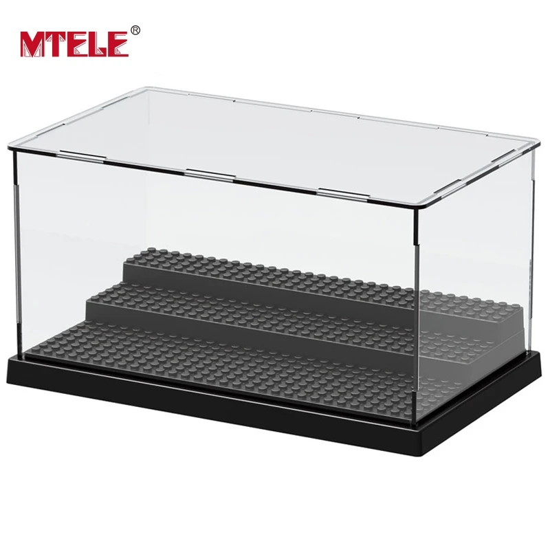 

MTELE Brand Building Block Display For Figuress Star Wars The Force Awakens Super Heroes Acrylic Box Toy High Quality