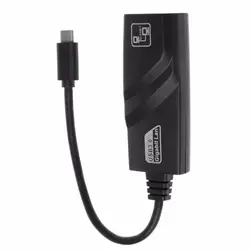 USB 3,1 Тип C USB-C для RJ45 сетевой адаптер Lan сетевой адаптер Gigabit Ethernet 10/100/1000 Мбит/с