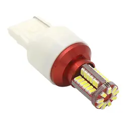 1 шт. T20 7440 W21W WY21W 57 SMD 4014 автомобилей Желтый янтарь сигнальные лампы Красный Стоп белый DRL автореверса Лампы для мотоциклов 12 В