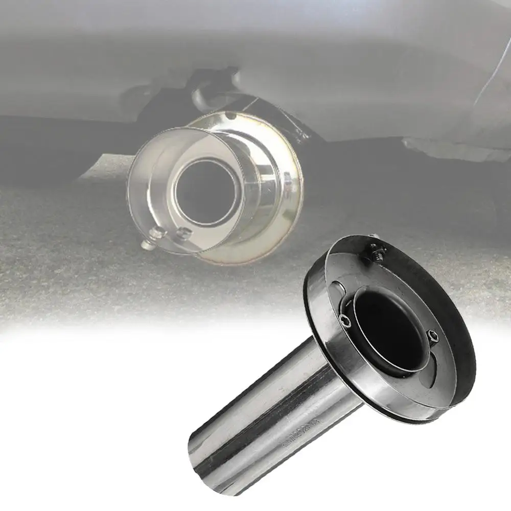 

Round Tip Muffler T-304 Stainless Steel Removable Muffler Car Exhaust Systems Muffler Silencer Muffler Accessories