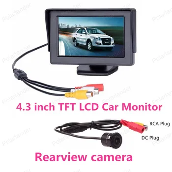 

Sale! 4.3 Inch TFT LCD Color Display Screen Car Monitor with Rearview Reversing Camera