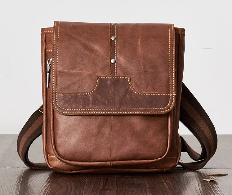 

In 2018 the new head layer cowhide inclined shoulder bag, single shoulder bag leisure vertical oblique cross packagepinepoxpba