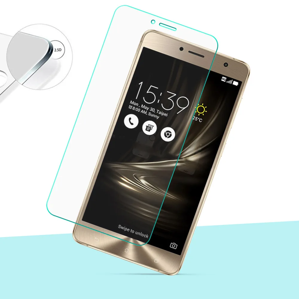 

2Pcs Tempered Glass for Asus ZenFone 3 Deluxe ZS550KL Screen Protector for Asus ZenFone 3 Deluxe ZS550KL Full Cover Protector