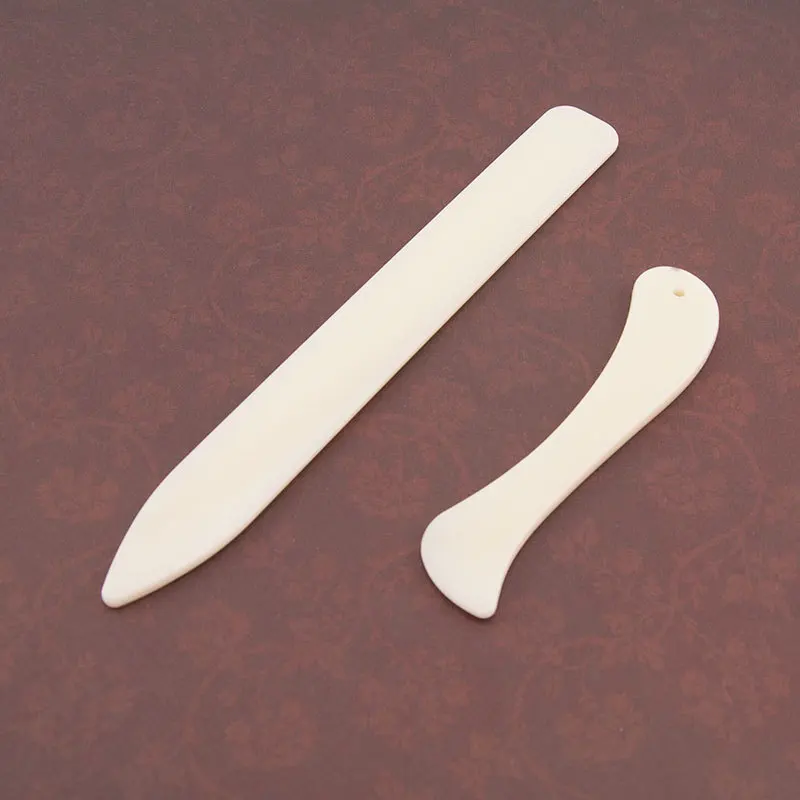 

KSCRAFT 2pcs/lot Bone Folder Paper Creaser Set for DIY Scrapbooking Card Making Photo Album Projects Planners Craft