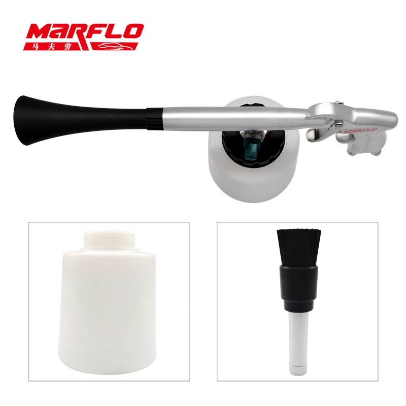 Marflo пистолет для очистки Tornado для автомобиля инструмент для чистки салона Tornador пенки для снега пистолета Forge Alu Body высокого качества
